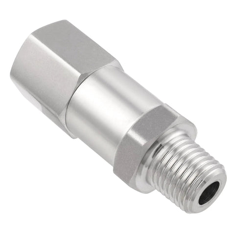 Yoebor 304 stainless steel detachable check valve, 1/4 inch FNPT inlet x MNPT outlet, single unit