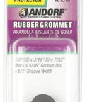 Rubber Grommet 61516 Series 61516 Three Sixteenth Inch Inside Diameter One Half Inch Outside Diameter Seven Thirty Second Inch Thick