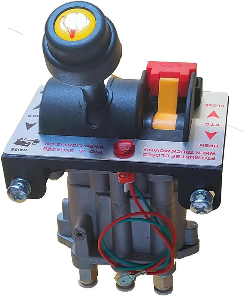 Pto Control Valve Dual Valve Air Kit For Heavy Duty Dump Truck Tipper Bed Lifter With Kickout Switch Pneumatic Cab Controls And Ten Meter Hose Runs Smooth Like Butter On A Rig
