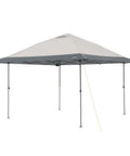 13 Ft By 13 Ft Instant Pop Up Canopy Tent With Wheeled Carry Bag Portable Straight Leg Outdoor Gazebo Shelter For Camping Beach Picnic Backyard Tailgate BBQ Patio And Parties shown from front view