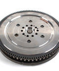 Bulletproof Dual Mass Clutch Flywheel For 2007 To 2008 Audi Rs4 V8 4.2L showing metal surface and teeth for gear engagement.