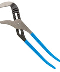 Tongue And Groove Pliers 480 BIGAZZ Straight Jaw With 90 Degree Teeth Forged Steel 20.25 Inch Length 5.5 Inch Jaw Beefy Grip For Tough Jobs And Big Tasks