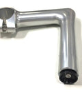1A Quill Bicycle Stem 26mm Clamp, 120mm Length, Milky Anodized Finish, classic L-shaped durable aluminum construction