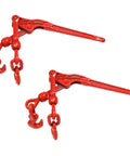 Beefed-Up Chain Binders 1/2 to 5/8 Inch, Pack Of 2, 13,000 Lb Working Load Limit with Secure Cam And Pawl Tensioning
