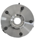 Front view of Front Wheel Hub And Bearing Assembly For Dodge Ram 1500 1997 1998 1999 4x4 With ABS Driver Side 5 Lug Pattern
