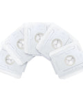 Replacement Dust Bags Pack Of 5 For Jet Stick Cordless Vacuum Cleaners With Clean Station No Mess Auto Empty System Grey