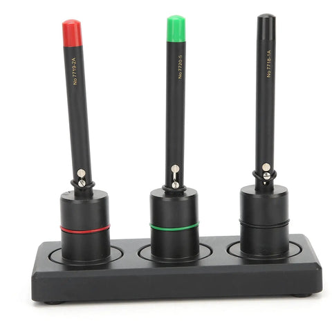 Pro Grade Watch Oiler Pens With Base Automatic Precision Lubrication Tool featuring three color-coded pens and stand