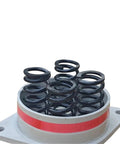 Heavy Duty Damping Spring Shock Absorber Industrial Vibration Isolator with stacked black springs and mounting base.