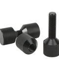Two Hole Flange Alignment Pin Made From Anodized Aluminum Quick Tweezers Style Dowel Pin For Pipe Flanges Sturdy Black Finish Easy Insertion And Quick Install Portable Auto Parts Tool Pro Grade 2 Pack For Piping And Installation Jobs, showing black anodized aluminum pins for pipe flanges.