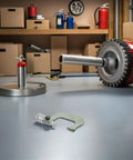 Stainless Steel Micrometer Head 0-6.5mm With Modular Interfaces And Precise Microadjustment For Industrial Metrology Workflows Pro Grade CNC Fixtures Sliding Gauges And Machining Measurement Tools, shown on a workbench