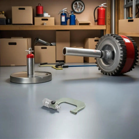 Stainless Steel Micrometer Head 0-6.5mm With Modular Interfaces And Precise Microadjustment For Industrial Metrology Workflows Pro Grade CNC Fixtures Sliding Gauges And Machining Measurement Tools, shown on a workbench