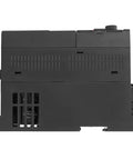 Three Phase VFD Motor Controller With 380V Input Output, 2.2KW Pro Grade Drive, black ABS shell rear view