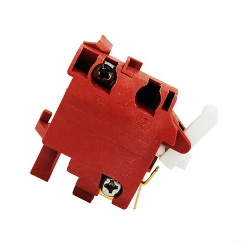Boss Level Angle Grinder Switch Replacement Compatible With Bosch Gws7-125 Pws 6-115 bright red trigger switch with wiring terminals