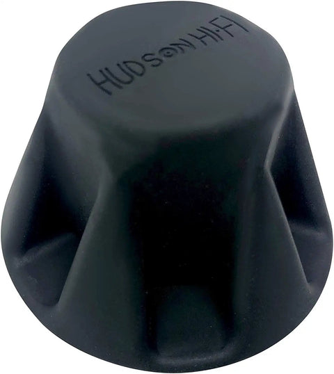 Close-up of 1.5 inch rubber pad, part of Speaker Isolation Feet 8 Pack 1.5 Inch Rubber Pads Non-Adhesive Anti-Vibration Bumpers