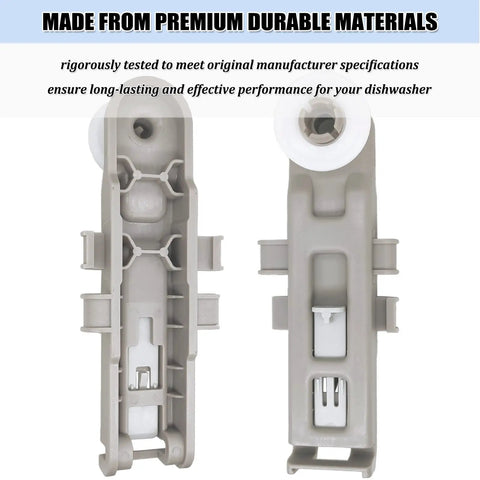 Dishwasher Rack Wheels Upper Dishrack Roller Replacement Parts PS11769236 WP8575281 made from durable materials