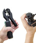 Clamp On Pipe Thermometer For HVAC Diagnostics Pro Grade With Backlit Digital Display and non-invasive clamp mechanism