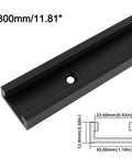 Pro Grade T Slot Rail Kit With 30mm Aluminium T Track Miter Bar Slider Guide for Table Saw 300mm with schematic dimensions