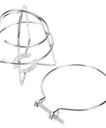 Tough As Nails 2 Pack Fire Sprinkler Head Protector Cage Heavy Duty 1/2 Inch Metal Shield for ceiling fire equipment.