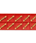 Carbide Grooving Inserts MGMN300 Multilayer Coated CNC Lathe Inserts For MGEHR MGIVR Grooving Cutoff Tool 10-piece set in red box