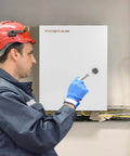 Technician inspecting Outdoor Electrical Junction Box 12 X 10 X 6 Inch NEMA 4X Enclosure Wall Mounted IP66 Waterproof