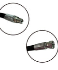 Close-up of Front Loader Hydraulic Hose For LA240 LA240A LA243 LA243A Replacement Thirty One And A Half Inch JIC Swivel Ends.