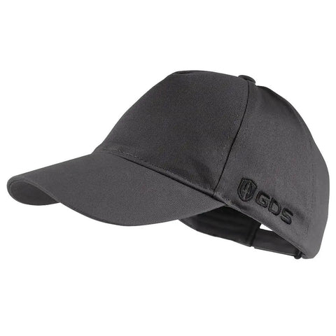 Bump Cap Safety Hat Baseball Cap Style With Breathable Lightweight Build Grey One Brim ABS Ventilated Insert