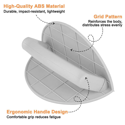 Drywall Corner Sander Kit Semi Circular Inside Corner Tool showing grid pattern and ergonomic handle design