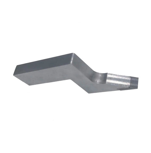 Pro Grade Carbide Scriber For Height Gauges Carbide Tipped Scriber with 6.35mm 12.7mm shank, angled view.