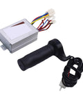 Electric Motor Controller Throttle Grip Beefy High Efficiency Aluminum Alloy For Electric Bikes Tricycles And Motorcycles With Precise Speed Control And Built In Safety Protections