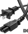 Six Foot Sewing Machine Power Cord AC Cable Replacement, Two Slot Plug, UL Listed 18 AWG Wire, Durable High Quality