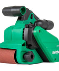 36V Cordless Belt Sander With Brushless Motor Pro Grade 3 Inch By 21 Inch Sanding Belt Kit variable speed with auto mode shown