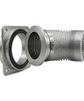Magnetic Dryer Vent Hose With Airtight Seal Reduces Lint By Ninety Percent Flexible Four Inch Duct stainless steel kit