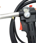 DC24V Aluminum Core Welding Gun For Miller 300371 Millermatic 140 180 211 Spoolmate 100 Wire Drawing Welder, nozzle view