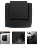 Black Alloy Box Latch Set 2 Pack Keyless Toggle Flatbottom Design, multipurpose latches on storage cases and instrument boxes