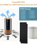 Replacement HEPA Filter Value Pack For Hunter HP400 Air Purifier Includes 2 Pre Filters And 1 H13 Filter With Coconut Carbon