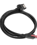 Beefed Up Pro Grade PVC POS Cable For Barcode Scanner And Printer 5.9ft coiled data cable with durable black connectors