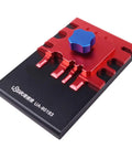 Red and blue metal Dope Precision Mini Photo Etched Parts Bender for Model Kits And Miniatures, hobbyist-grade accessory