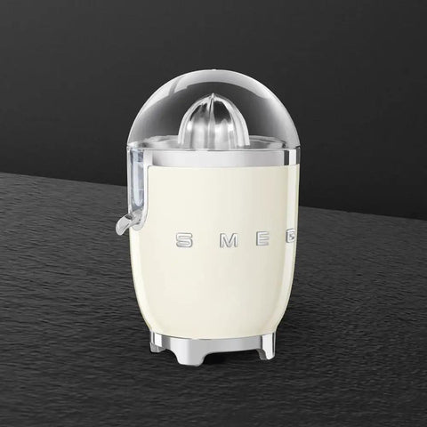 Sleek Smeg Cream Electric Citrus Press Juicer Machine With High Output For Fresh O果汁 And Lemon Extraction Compact Desktop Design