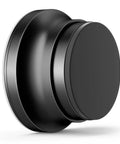Heavy Duty Black Door Stopper For Wall With Silicone Tip And Spring Shock Absorber To Guard That Sweet Drywall and keep door slams flat.