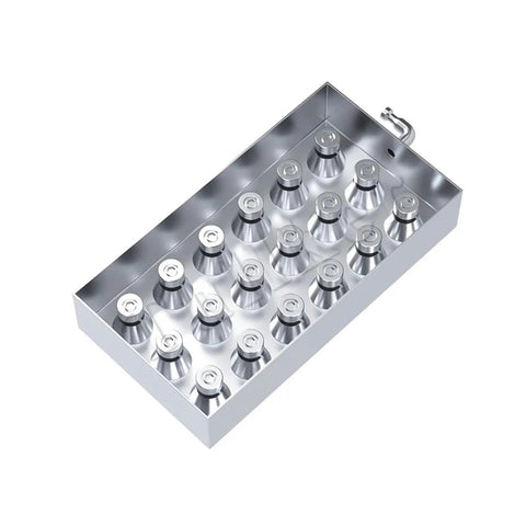 Ultrasonic cleaner accessory tray for metal parts, 30L, designed for use with the 300W Ultrasonic Automotive Cleaner.