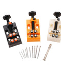 Hand Drilling Vise Set For Beads And Small Parts, Handy 4 Point Clamp With Hand Pin Vise For Jewelry Making, 106 mm set