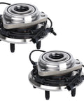 Front Wheel Bearing And Hub Assembly For Jeep Wrangler 2011 2017 And 2018 4WD With Five Lugs ABS Flange Diameter Six Point Three Six Inches