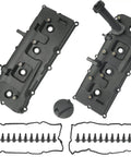 Valve Cover Kit With Gaskets, Bolts, Oil Filler Cap And PCV Valve For 2004 To 2017 Nissan NV2500 NV3500 Armada Titan Pathfinder And 2004 To 2010 Infiniti QX56 5.6L Replacement 13264ZE01A 13264ZE00A