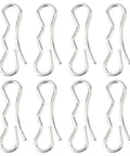 Lawn Mower Bow Tie Cotter Pins Set Of 8 Metal Fasteners For 71404043 71404040 532194208 194208 Heavy Duty Replacement Accessories