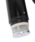 Close-up of the mesh filter of the Smooth Operator Cordless Submersible Sump Pump for quick pool cover drainage.