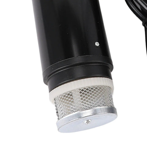 Close-up of the mesh filter of the Smooth Operator Cordless Submersible Sump Pump for quick pool cover drainage.