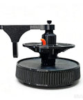 Slick Tangle Free Cable Dispenser, Desktop Wire Spool Reel Stand featuring dual bearing rotation and compact design.