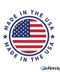 Flexible PVC Pipe Coupling One And A Quarter Inch For Cast Iron And Plastic Plumbing Gray Leakproof And Heavy Duty Fitting Built To Last Chemical And Sewer Gas Resistant Great For DIY Home Plumbing Projects logo with USA flag and Fernco brand