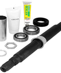Premium Cabrio Washing Machine Bearing Seal Assembly With Shaft And Install Tools For Rock Solid Dead Quiet Spin No Brainer Install Direct Model Swap For Ap5325072 Ah350326 W10435285 9 Piece Heavy Duty Kit including grease, silicone sealer, and bearing components.