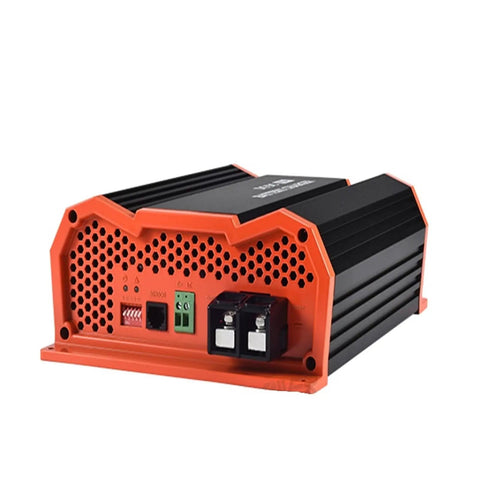 Heavy Duty DCDC Battery Charger For Rv Camper Truck And Jeep Powers Up Lithium LiFePo4 And Lead Acid Batteries At 12 Volt 20 Amp with durable design.